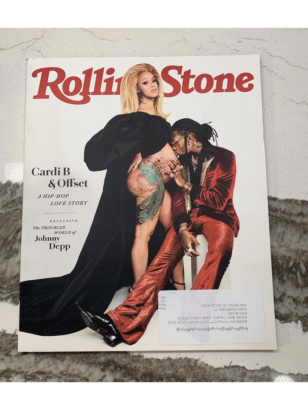 CARDI B & OFFSET Rolling Stone TAYLOR SWIFT Britney GWEN Bey